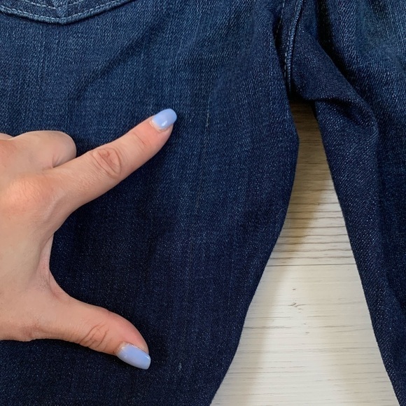 ANTHROPOLOGIE lightly distressed straight leg jeans size 27 - Picture 16 of 16